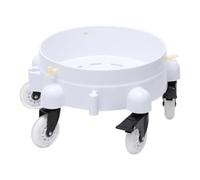 F Fityle Chariot de lavage de voiture avec roulettes, support de seau roulant à 360°, chariot de seau roulant portable pour le nettoyage de la maçonnerie et de