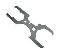 F Fityle Clé pour crépine de panier 1-3/4 2 pouces 2-1/2 pouces Clé pour écrous de drain de cuisine Outil de plomberie pour l'installation de crépines de