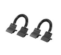 F Fityle Clips de Couverture de Piscine d'hiver Pinces de Couverture de Piscine Durabilité Réparation Coupe-Vent Facile à Utiliser Noir Accessoire Efficace, 2 Pièces