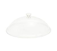 F Fityle Cloche Transparente pour Plats de Service, légère et Transparente avec poignée, Anti-poussière, idéale pour Les fêtes d'anniversaire et Les Repas, 36 Cm X 25.2 Cm X 15