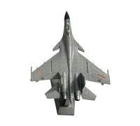 F Fityle Collection de modèles de Chasseurs, Ornement d'avion, Souvenir, décoration de Bureau, Jouet pour Enfants, modèle d'avion avec Base pour, Gris