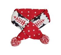 F Fityle Costume cache-cou d'hiver pour animaux de compagnie, écharpe tricotée pour chien de noël, Costumes mignons de vacances, écharpe de noël pour chats et, Arbre de Noël