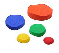 F Fityle Course D'obstacles Fun Balance Stepping Stones pour Les Enfants Renforcent La Coordination