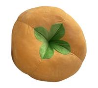 F Fityle Coussin décoratif en forme de, confortable et mignon, en peluche, pour siège de fenêtre, cadeau d'anniversaire, Jaune