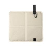 F Fityle Coussin d'extérieur Tendance et Polyvalent, Accessoire léger et Confortable pour la randonnée, Le Jardinage Les Concerts, Beige Blanc