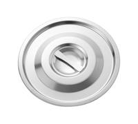 F Fityle Couvercle de Couvercle Rond Couvercle de Casserole avec Une Manche Professionnelle de Remplacement de ménage de la ménage Couvercle du Bol à, 23cm