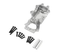 F Fityle Couvercle Inférieur de Boîte de Vitesses avant de Voiture RC 1:14, Pièces de Rechange Modifiées En Métal, Boîtier de Boîte de Vitesses pour Modèles 14, Argent