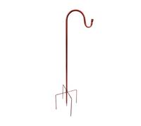 F Fityle Crochet de Berger pour Jardin, Piquet Suspendu, décoration de Mariage en extérieur, Base à 5 Broches, Poteau pour mangeoire à Oiseaux pour, 80 Cm de Hauteur