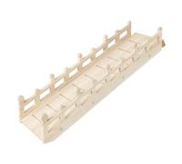 F Fityle de Lapin en Bois, Accessoires de Cage de clapier, Habitat de Maison de Lapin pour gerbilles, hérissons, Chinchillas, Rats, cochons d'Inde, Ascenseur vers la Lune
