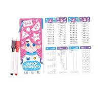 F Fityle de mathématiques pour enfants de mathématiques pour enfants pour l'école primaire compactes interactives effaçables à, Division