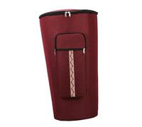 F Fityle de transport pour tambour africain, à dos, protection fiable et étanche avec rembourrage intérieur, bretelles réglables, for 9 Pouces