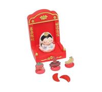 F Fityle Divinité Chinoise avec sanctuaire Figurine Ornement de Bureau pour Le Festival du Printemps décor Traditionnel de fengshi décoratif Multifonctionnel, Guanyin