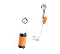 F Fityle Douche de Camping Portable, Affichage LED Intelligent, 4 800 mAh, pour Lavage de Voiture, randonnée, Camping, Douche à 3 Vitesses