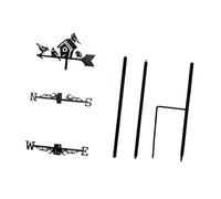 F Fityle en métal pour nichoir, Facile à Installer sur Le Toit, idéale pour décorer Une terrasse ou Une Ferme.