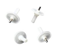 F Fityle Engrenages de drone E58 RC, accessoires de matériel de drone, pièces de rechange de jeux de jouets RC, engrenages blancs, engrenages à 32 dents pour