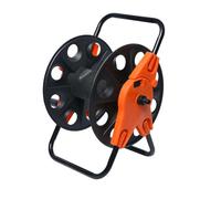 F Fityle Enrouleur de tuyau d'arrosage portable et mobile, outil professionnel pour la plantation en extérieur