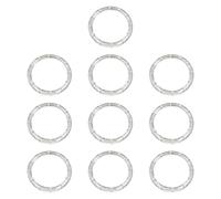 F Fityle Ensemble de 10 carillons éoliens en Acrylique pour la Maison et l'extérieur