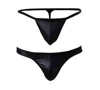 F Fityle Ensemble de 2 Strings Masculins en Simili Cuir