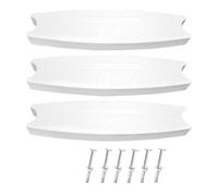 F Fityle Ensemble de 3 marches d'échelle de Piscine, Accessoire Facile à Installer, universelles, antidérapantes et Robustes, pour Une Utilisation