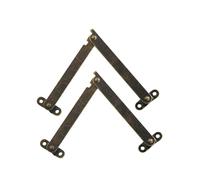 F Fityle Ensemble de Charnières pour Couvercle, 2 Unités, Accessoires de Soutien Mural, Pièces de Rechange pour Meubles, 186x31mm