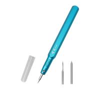 F Fityle Ensemble d'outils de traçage pour modèles réduits, ciseaux à tracer avec housse de protection, outil de gravure robuste, ligne de traçage pour, Bleu