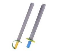 F Fityle Épées en Mousse pour Enfants, Accessoires de Costume, Jeux de rôle, Fournitures de fête, Cadeaux d'escrime, Accessoires de Cosplay, Jouets, 2 Pièces