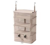 F Fityle Étagères de suspendues, Sac, Pochette à sous-vêtements, Organisateur de Valise Multi-étagères, Organisateur de Bagages pour la Maison, Le