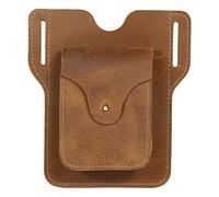 F Fityle Étui de Téléphone Portable pour Sac de Ceinture Sac de Taille pour Faire du Vélo, Marron