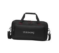 F Fityle Étui pour pédale de guitare, pochette à fermeture éclair, Double fermeture éclair, poignée Portable, sac de rangement léger, sac de transport pour, 46x19.5x7.3cm