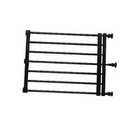F Fityle Extensible bébé porte chiot clôture porte protecteur séparateur de pièce portable promenade à travers rétractable chien porte clôture pour animaux de, 39à60cmx42cm Noir