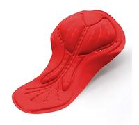 F Fityle Femmes Hommes Vélo sous-vêtements Gel 3D Rembourré Vélo Slips Pad Cyclisme sous-vêtements Shorts Coussin, Rouge, Rouge- 35x20.5cm