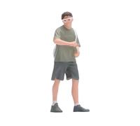 F Fityle Figurine miniature masculine à l'échelle 1:64 - Collection de figurines décoratives pour projets de bricolage, accessoires pour maison de poupée,