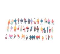 F Fityle Figurines miniatures, décors de micro-, projets de bricolage, petits objets de collection décoratifs, mini-modèles, figurines de scènes, 46 Pièces de 18 Mm