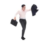 F Fityle Figurines miniatures d'hommes, modèles pour dioramas, objets collection pour la décoration tables sable, micro-, figurines en, Pas de Chapeau