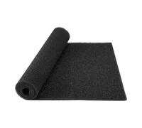 F Fityle Filtre en mousse pour climatiseur, facile d'entretien, de remplacement pour climatiseur de fenêtre, 8 mm d'épaisseur, efficace, noir, 150cmx40cm