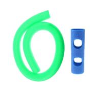 F Fityle Frite de Piscine Épaisse Polyvalent pour Adultes, Tube Flottant en Mousse PE avec Connecteur, Accessoire de Chaise de Piscine,Outil Auxiliaire Flexible,Aide à Flottabilité pour Natation,Vert