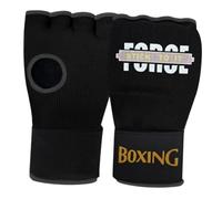 F Fityle Gants de Boxe, Gants d'entraînement Confortables et Professionnels pour la Pratique du karaté et des Arts Martiaux, Noir