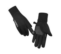 F Fityle Gants d'hiver pour enfants, mitaines thermiques pour écran, gants de moto, gants à doigts longs, gants de cyclisme en plein air pour le, Noir, M