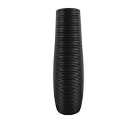 F Fityle Grand Vase Décoratif pour Branches, Fleurs Séchées, Vase Haut de Sol en Plastique pour Entrée, Salon, Hôtel, Ferme, Noir