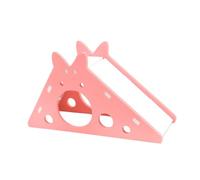 F Fityle Hamster House and Habitat Castle Home Exploring Toy Slide Habitat Decor Cage Accessoires Hamster Hideaway pour Les Rats Chinchilla, Rose