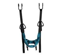 F Fityle Harnais de traction cervicale, installation facile, extenseur de cou pratique, hamac de suspension pour athlètes et employés de bureau, avec PoignÉe