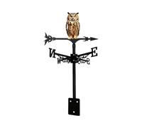 F Fityle Hibou Miniature, décoration de Toit, Cadeau, Ornement Hibou, animalière pour, Ferme ou pelouse extérieure, T149