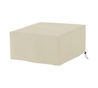 F Fityle Housse de Barbecue rectangulaire 18 Pouces en Tissu Oxford, Coupe-Vent, résistante à l'usure, Accessoires Polyvalents, Protection pour Barbecue, Beige