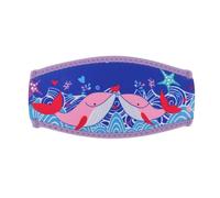 F Fityle Housse de Sangle de Masque en néoprène, Sangle de Masque de plongée, enveloppe de Protection des Cheveux, enveloppe légère, Sangle de Masque de, Violet