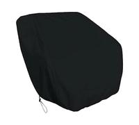 F Fityle Housse de siège de Bateau, Housse de Protection pour Chaise de Barre, Tissu Oxford, Fixation élastique, pour chaises de pêche, Banc de Bateau, Noir