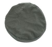 F Fityle Housse de Tabouret Chaise Extensible Couverture de Tabouret de Barre Ronde Epaisse Stretch-Able, armée Verte