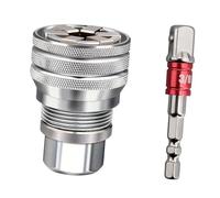 F Fityle Jeu de clés universelles standard 10-19 mm, kit de réparation professionnel, convertisseur, adaptateur de perceuse électrique, douille pour hommes, Style A