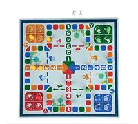 F Fityle Jouets interactifs d'échecs Volants en Bois Cadeaux Pliables Aides pédagogiques Portables polyvalentes Jeux de société Pratiques pour Les activités
