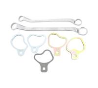 F Fityle Kit de carrossage de Roulette avec clé 41620 Robuste pour des réglages Pratiques du Bras de Commande Accessoire d'alignement de carrossage de