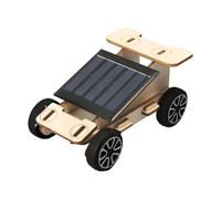 F Fityle Kit de voiture solaire à monter soi-même, jouet de construction portable, jouet d'apprentissage, ingénierie automobile solaire pour enfants de 9 à